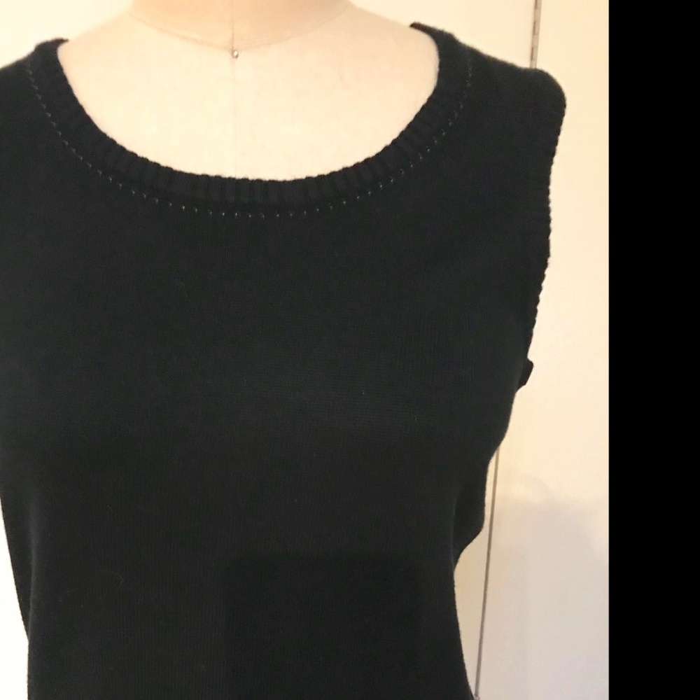 St. Johns Grayse Sweater Vest Embellished